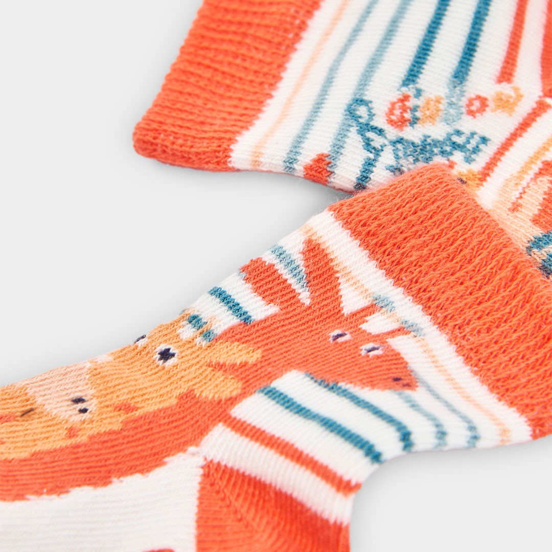 Jungle Animals 2 Pairs of Socks 3
