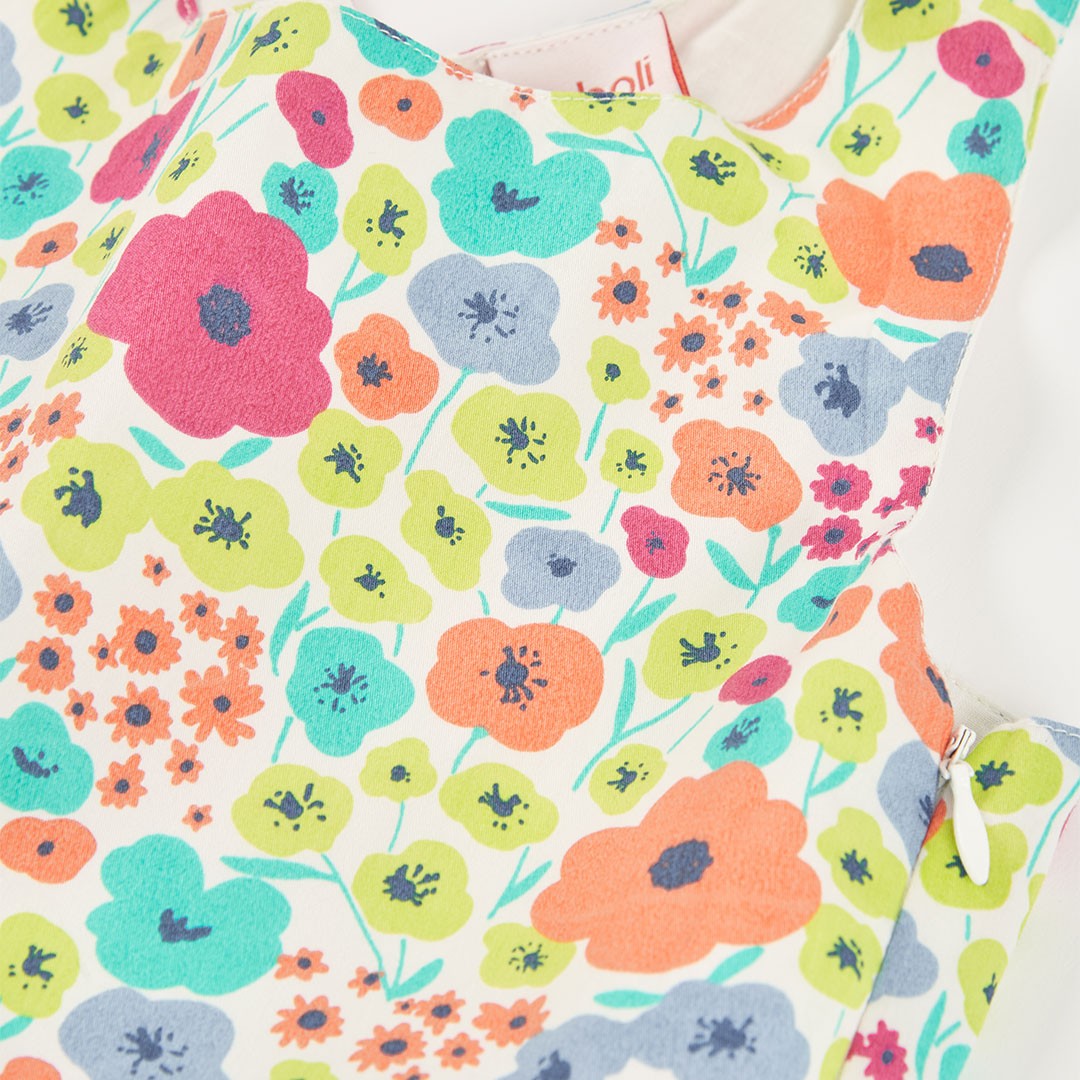 Floral cross back summer dress 3