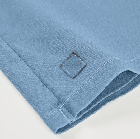 Soft knit denim skort 4