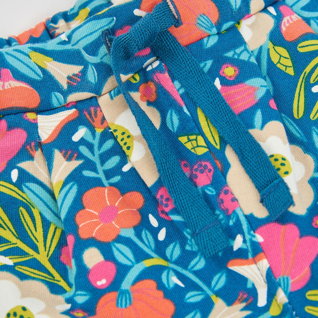 Floral fleece trousers 3