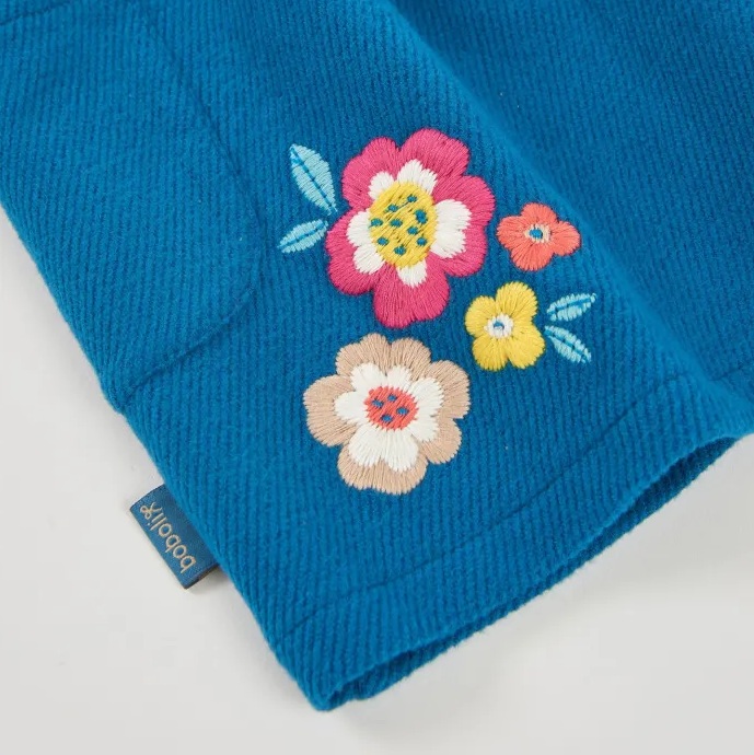 Floral Teal Dress - additional view 3