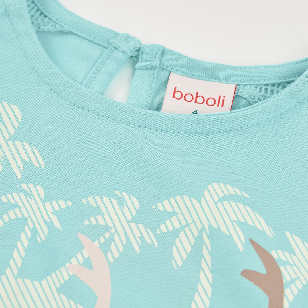 Floral Cap Swimmers Shirt 3