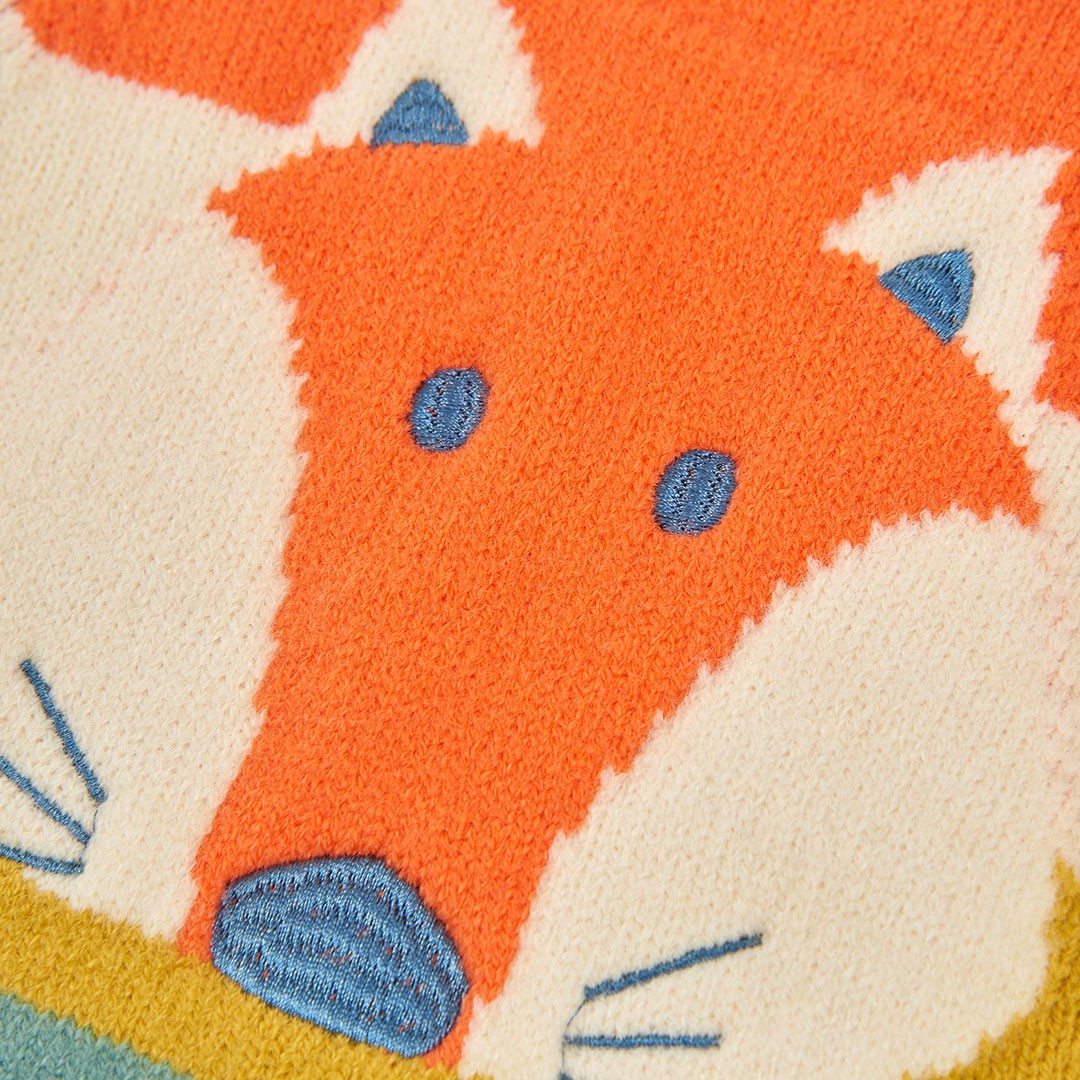Fox and Stripe Sweater 3