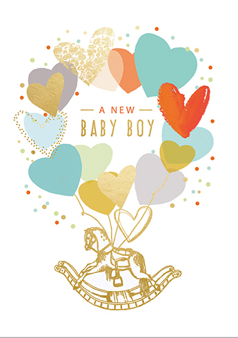 A new baby boy card 1