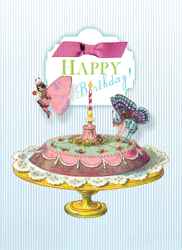 Sprites Cake Birthday Card 1