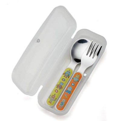 Robot silverware set with case by Sugar Booger 1