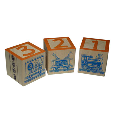 Count & Stack number set blocks by Uncle Goose 2