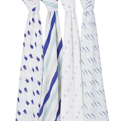 High Seas 4 pack of classic swaddles 2