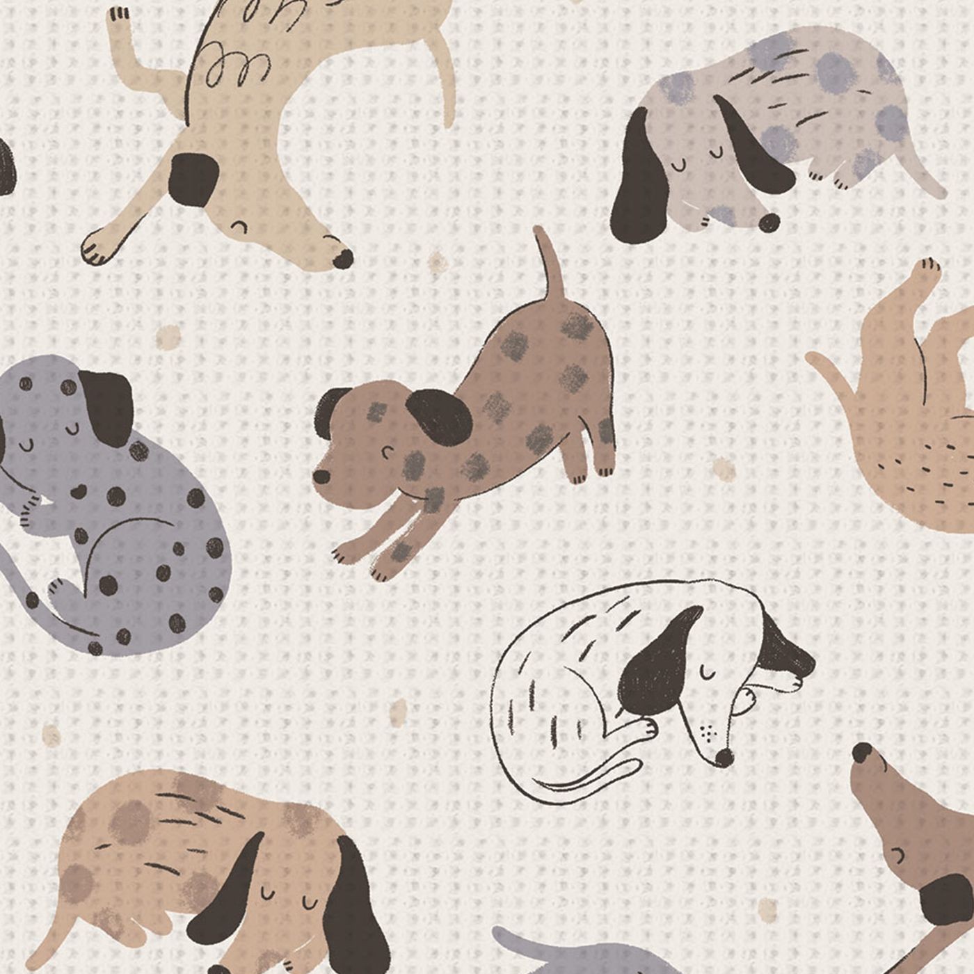 Cozy Pups - Lap Shoulder Waffle Bamboo Bodysuit 2