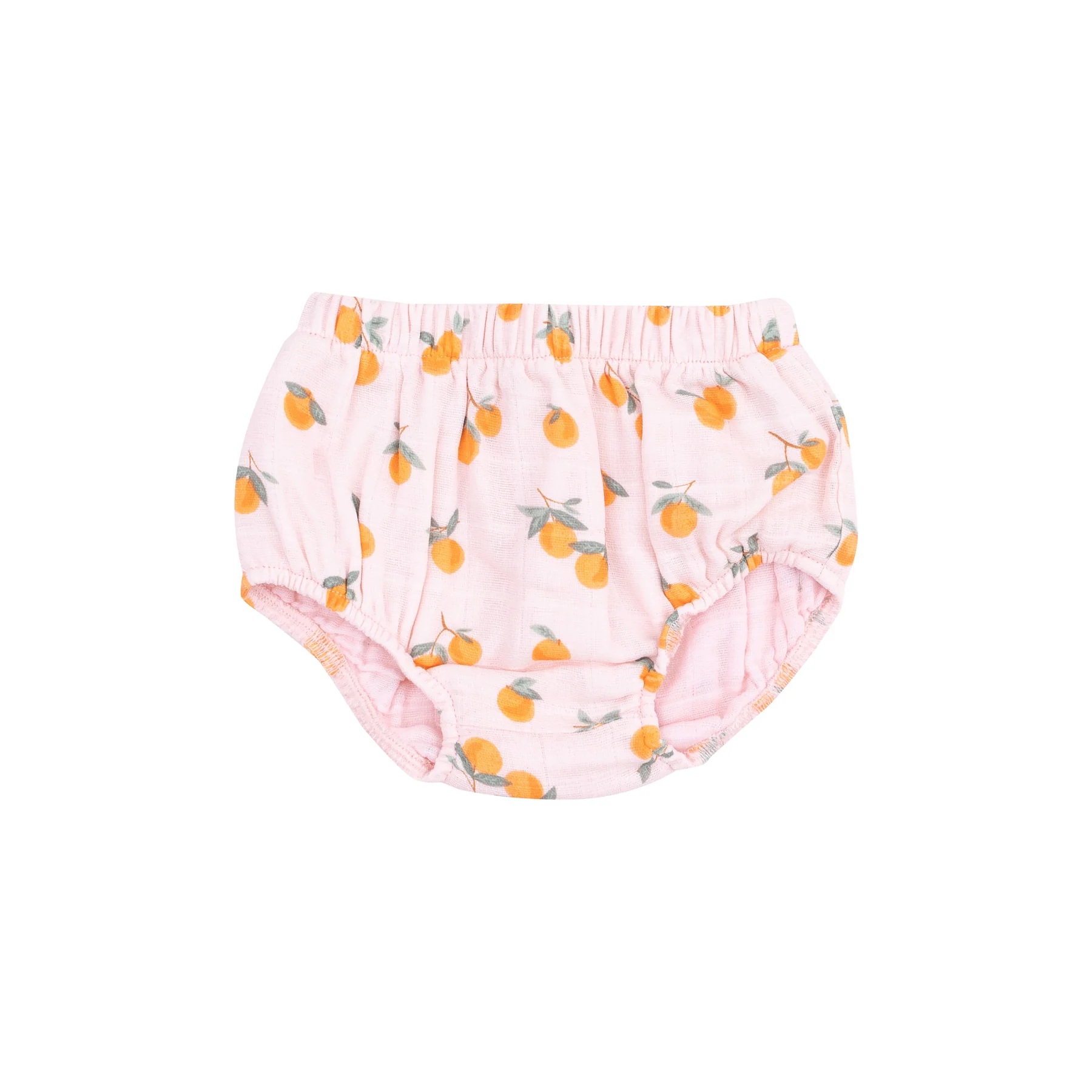 Sweet Clementines Organic Muslin Kimono Dress and Bloomer 2