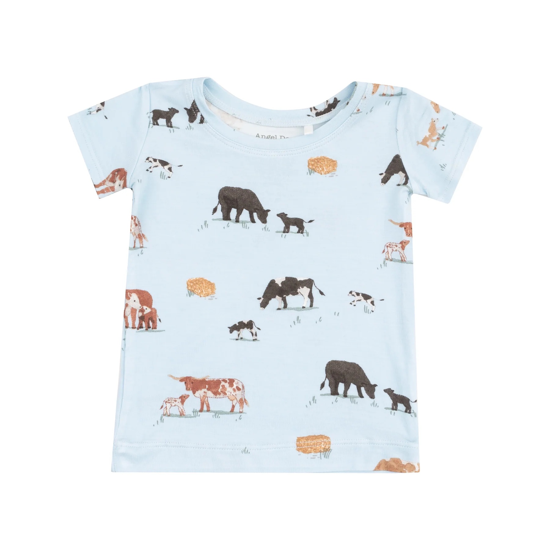 Blue Cow Families Bamboo Loungewear Set 2