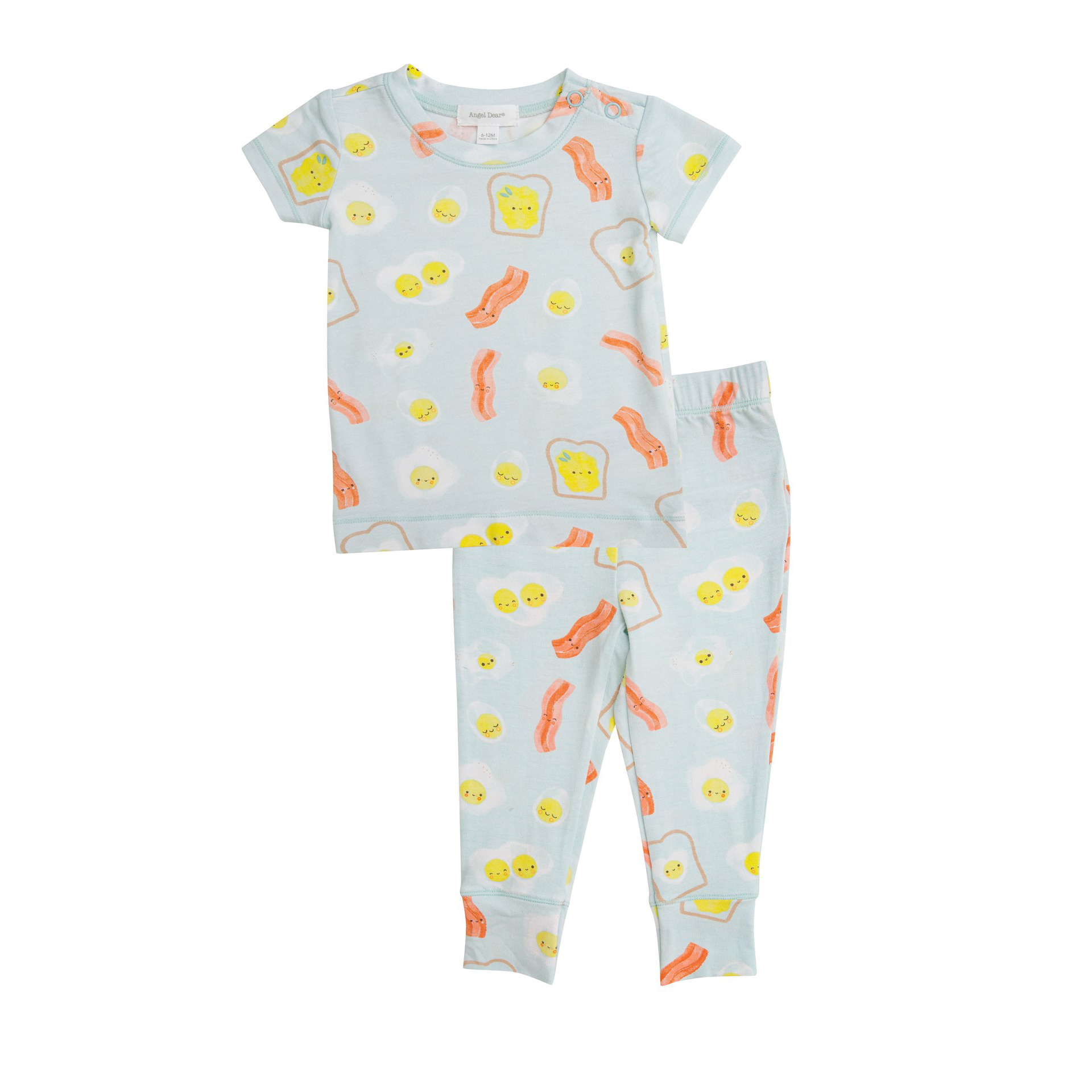 Bacon And Eggs Lounge Wear Set - 4T 1