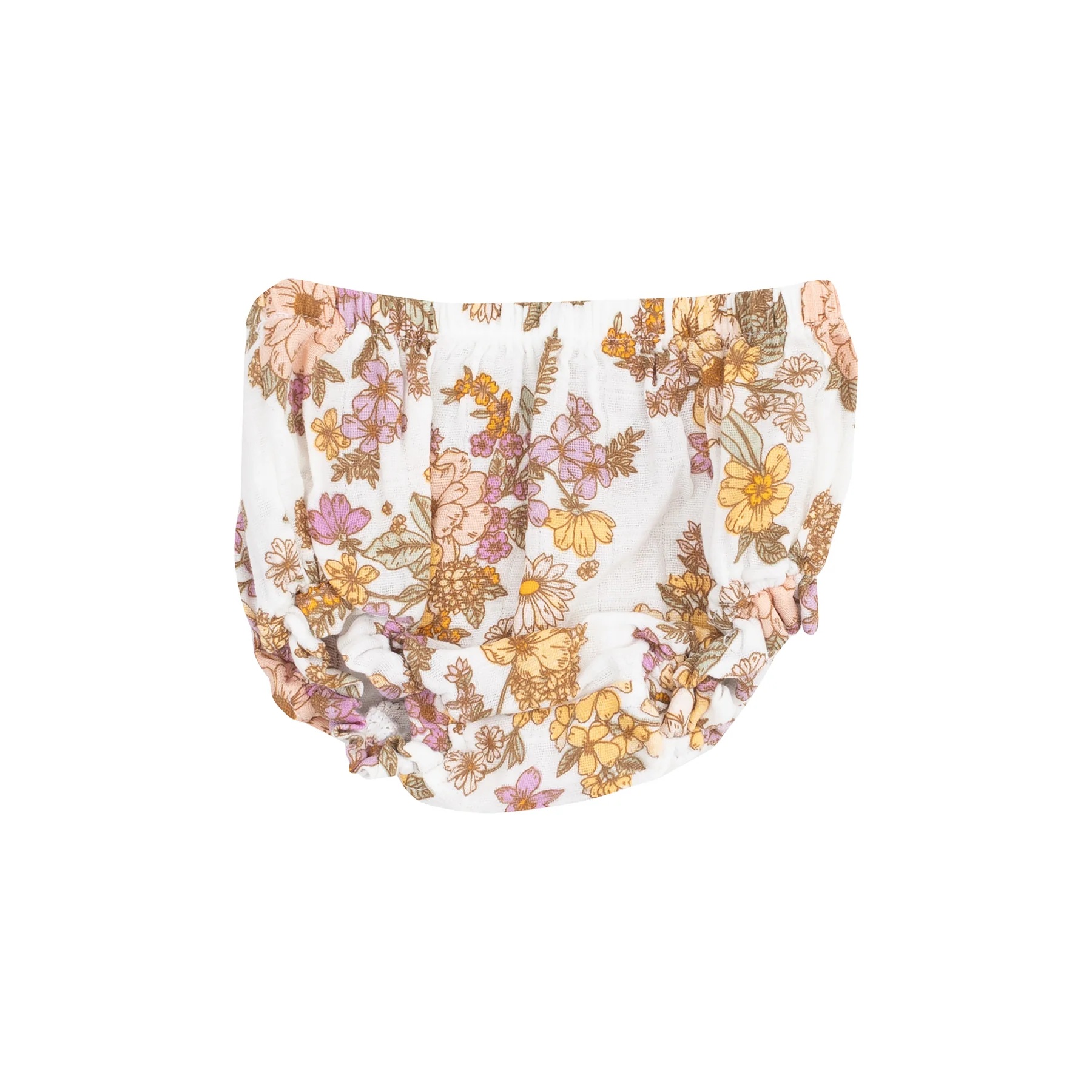 Anna May Floral Ruffly Strap Top and Bloomer Set 2