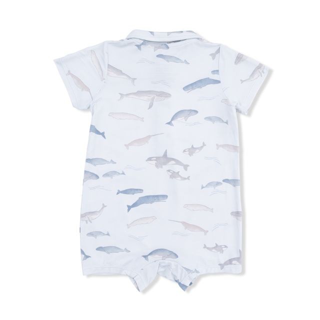Little Whales Bamboo Polo Shortie 2