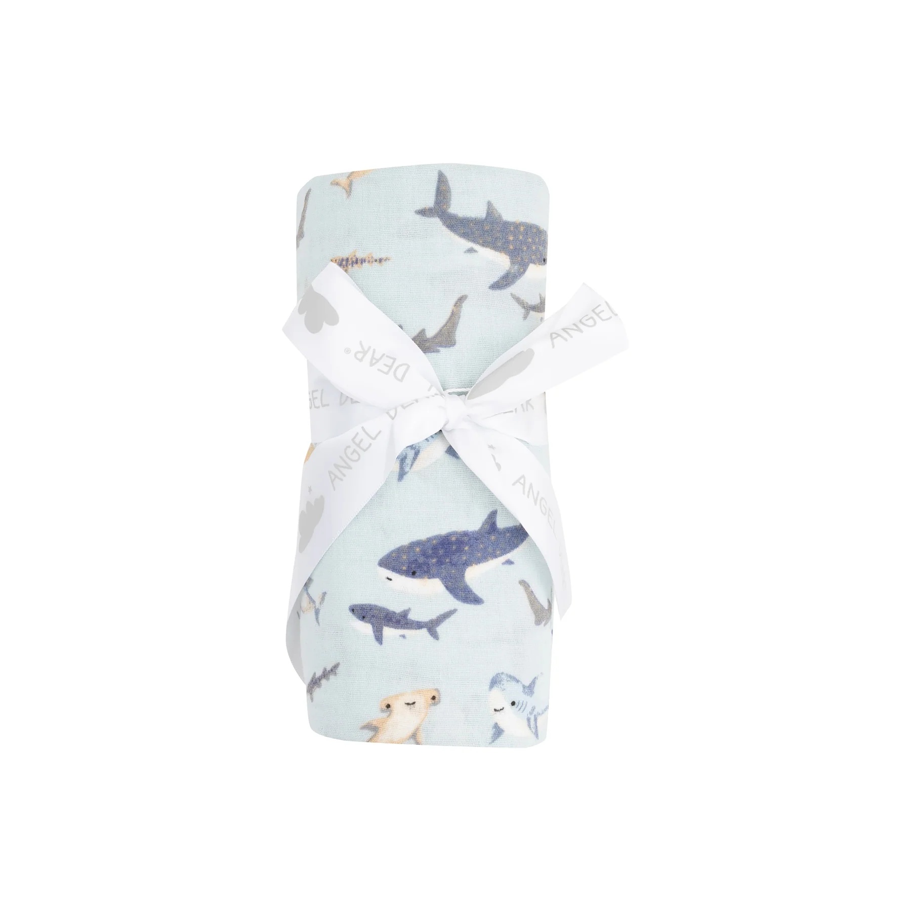 Sharks Muslin Swaddle Blanket 2