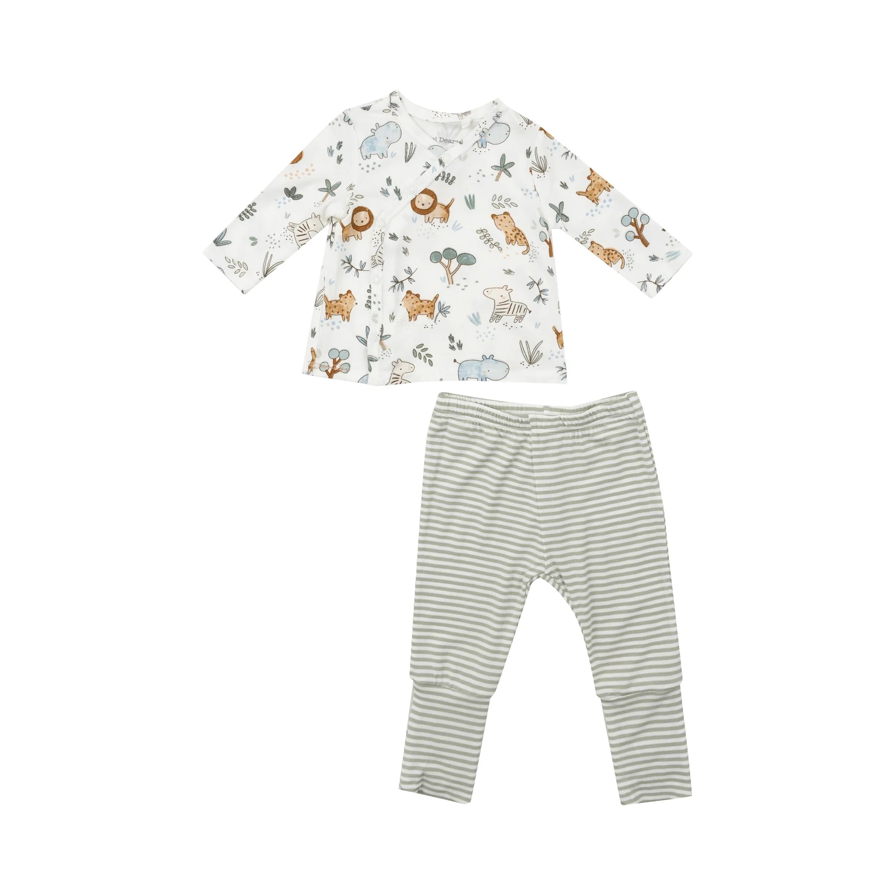 Delicate Safari TMH Set With Roll Over Cuff Pant 1