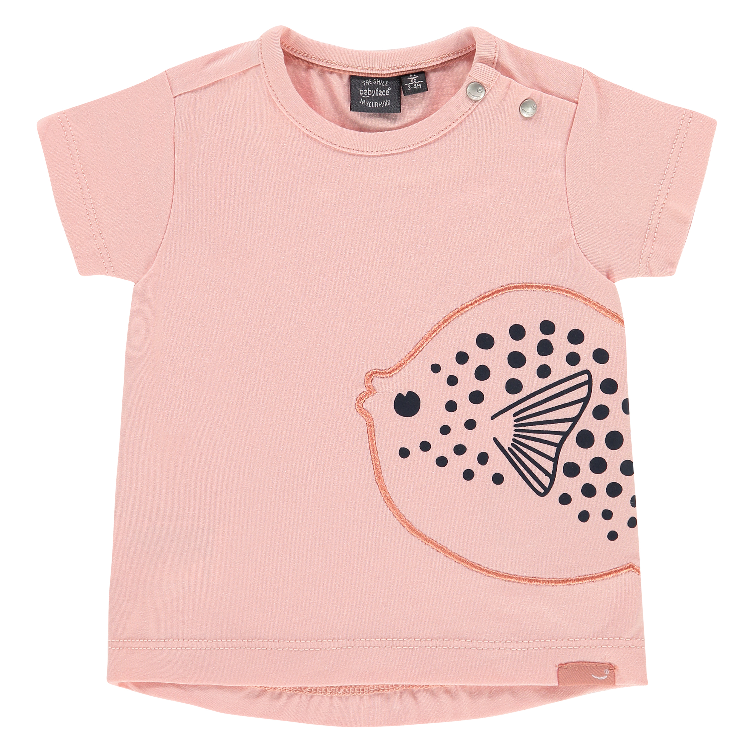 Pink fish shirt 1