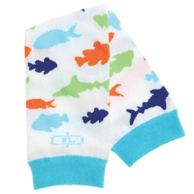 Shark Attack Cool Mesh baby leg warmers by BabyLegs 1