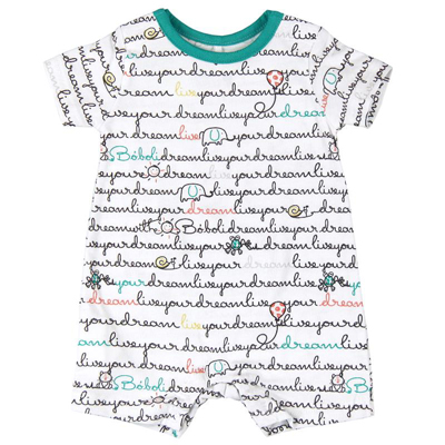 Live your dreams baby romper 1