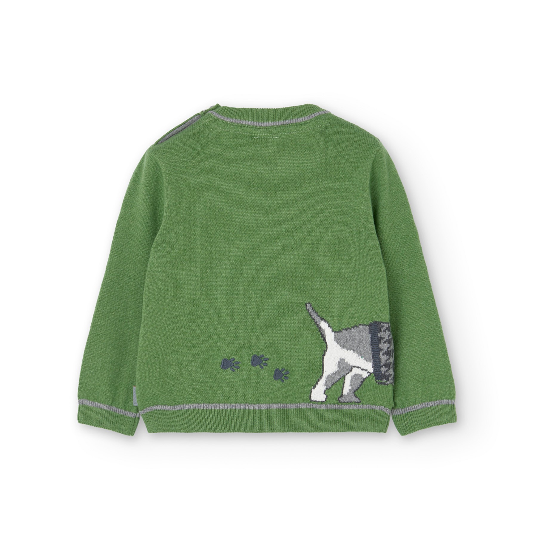 Green Dachshund Two Sided Sweater 2