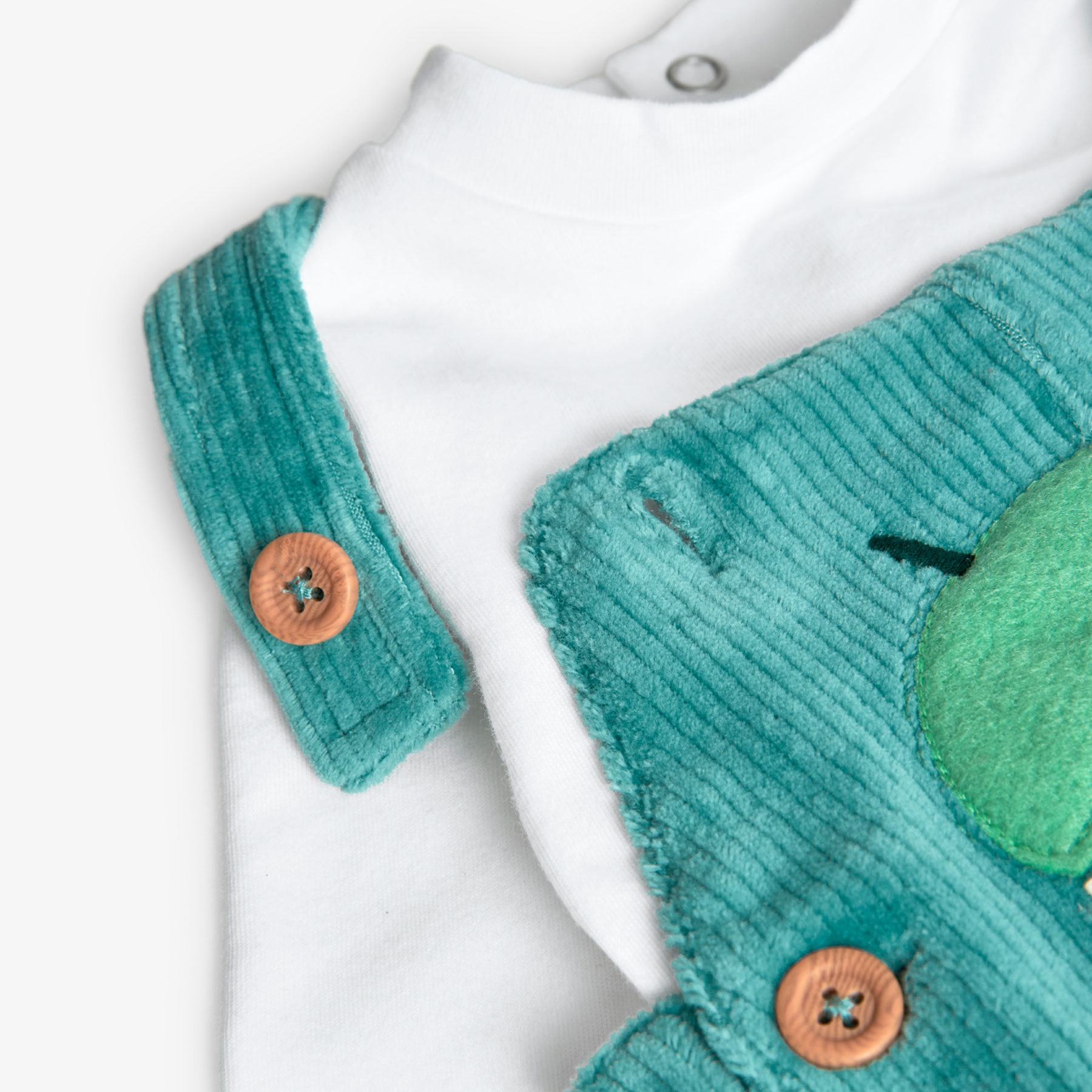 Acorn and Squirrel Soft Corduroy Set 4