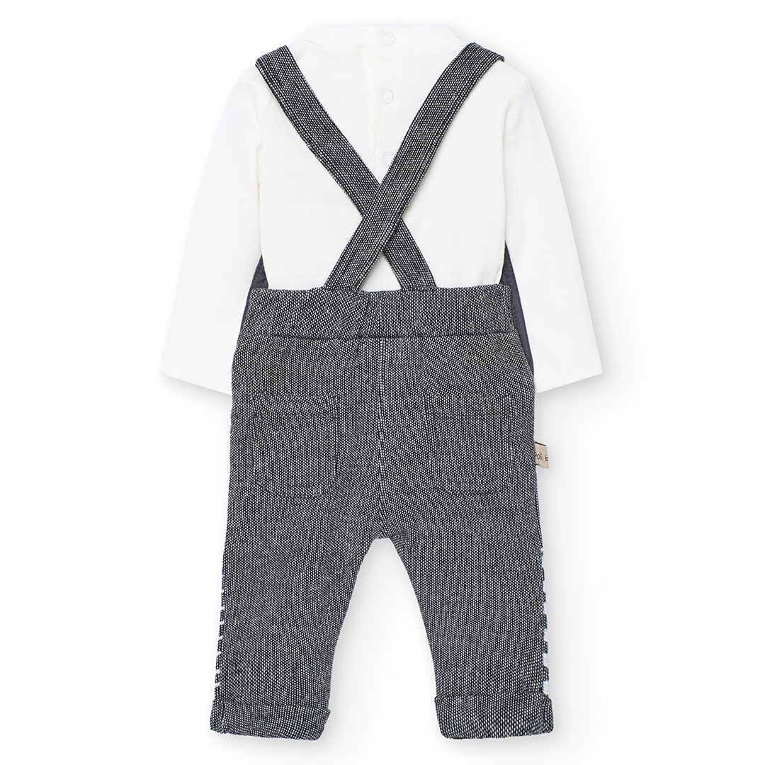 Bunny and Bears Overalls and Bodysuit Set 2