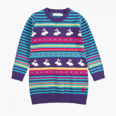 Bunny sweater dress 1