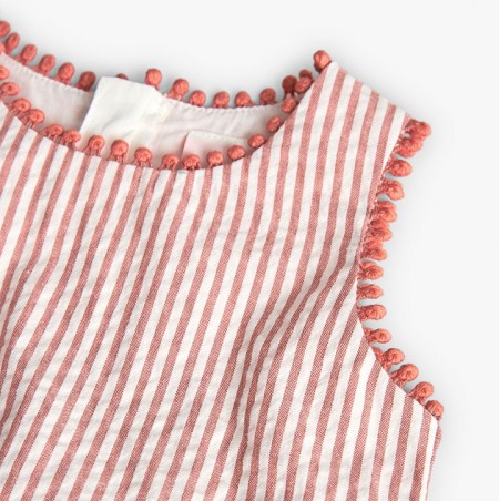Striped Poplin Dress 2