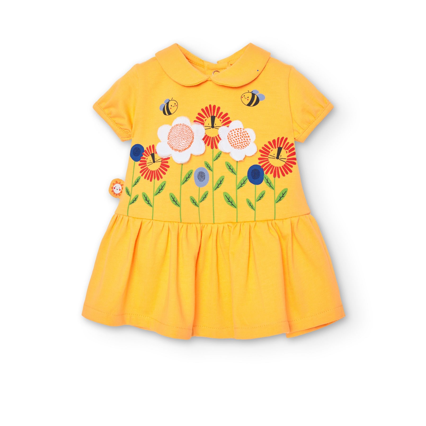 Sunflower Baby dress 1