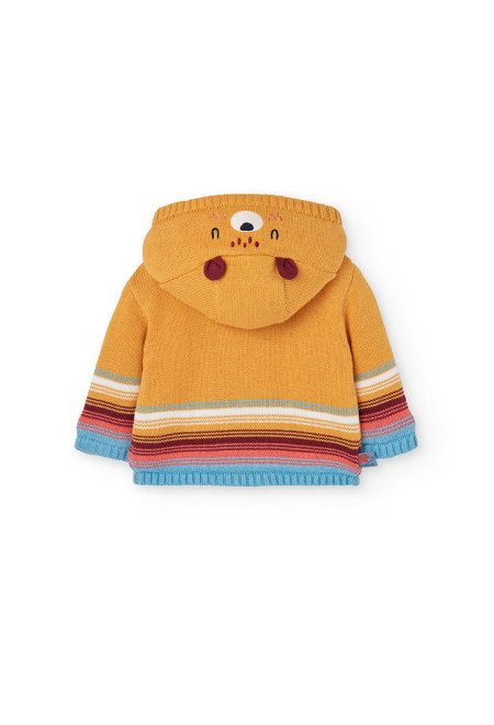 Hooded knit jacket 2