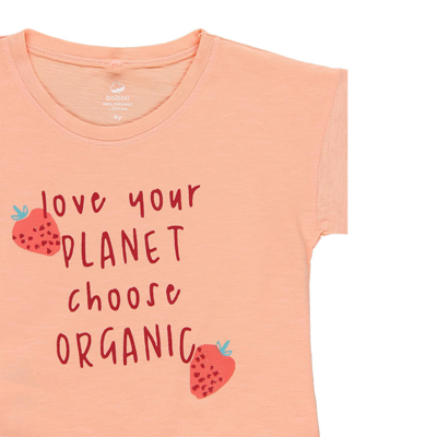 Love your Planet - Choose Organic shirt 2