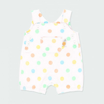 Polka dot baby overalls 1