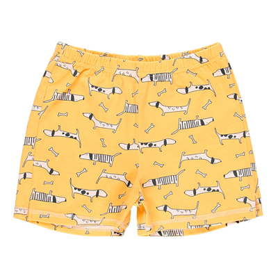 Yellow dog stretch pajamas 3