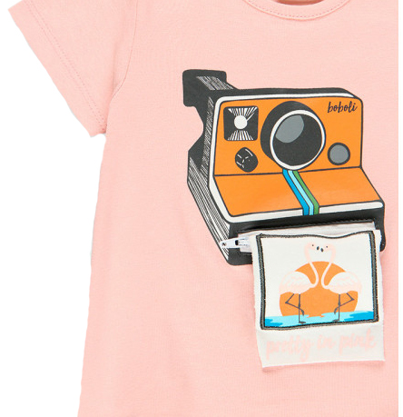 Polaroid camera shirt and capris 2