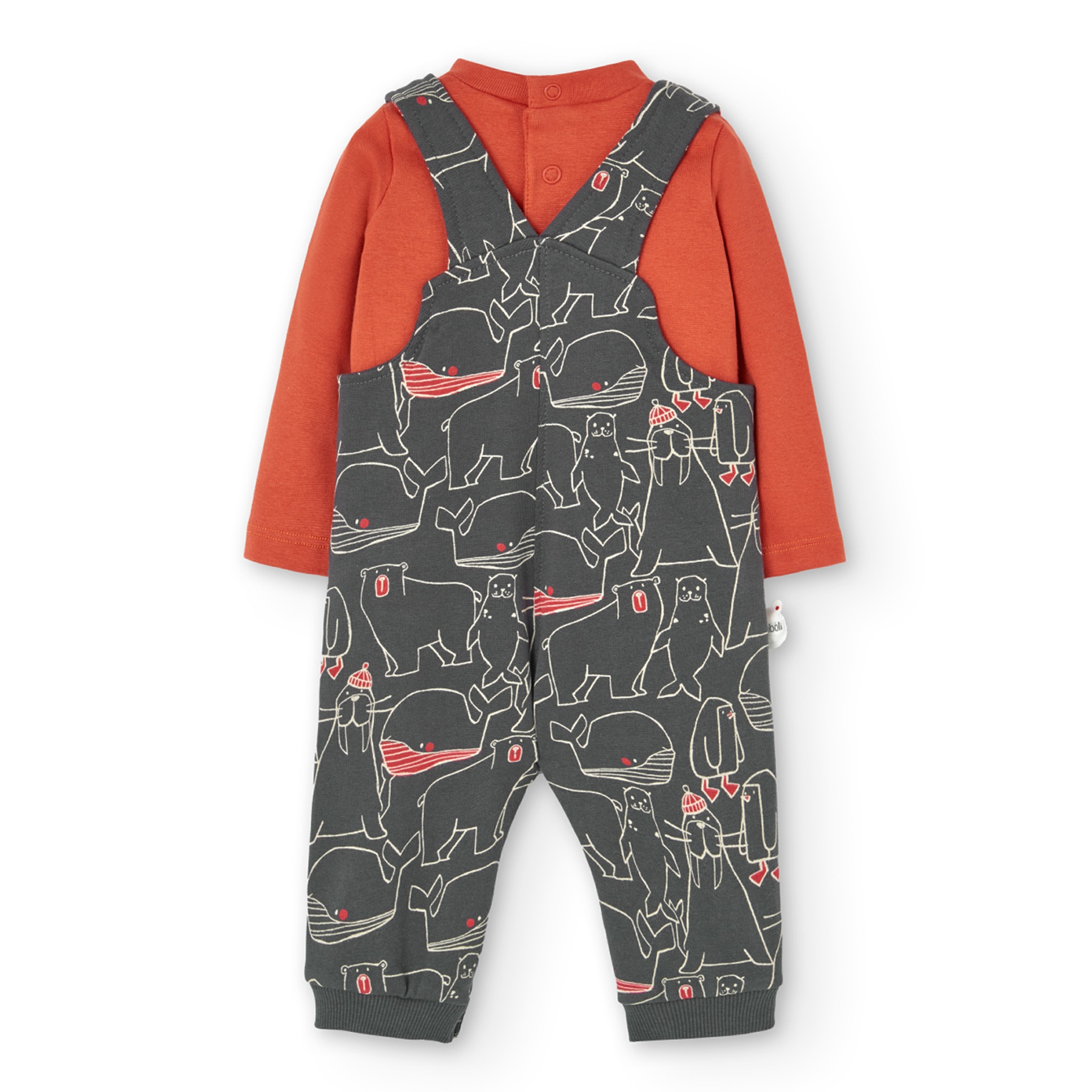 Artic Animals Overall and shirt 2