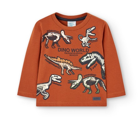 Dino World Shirt - Copper 1