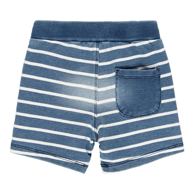 Blue and white stripe shorts 2