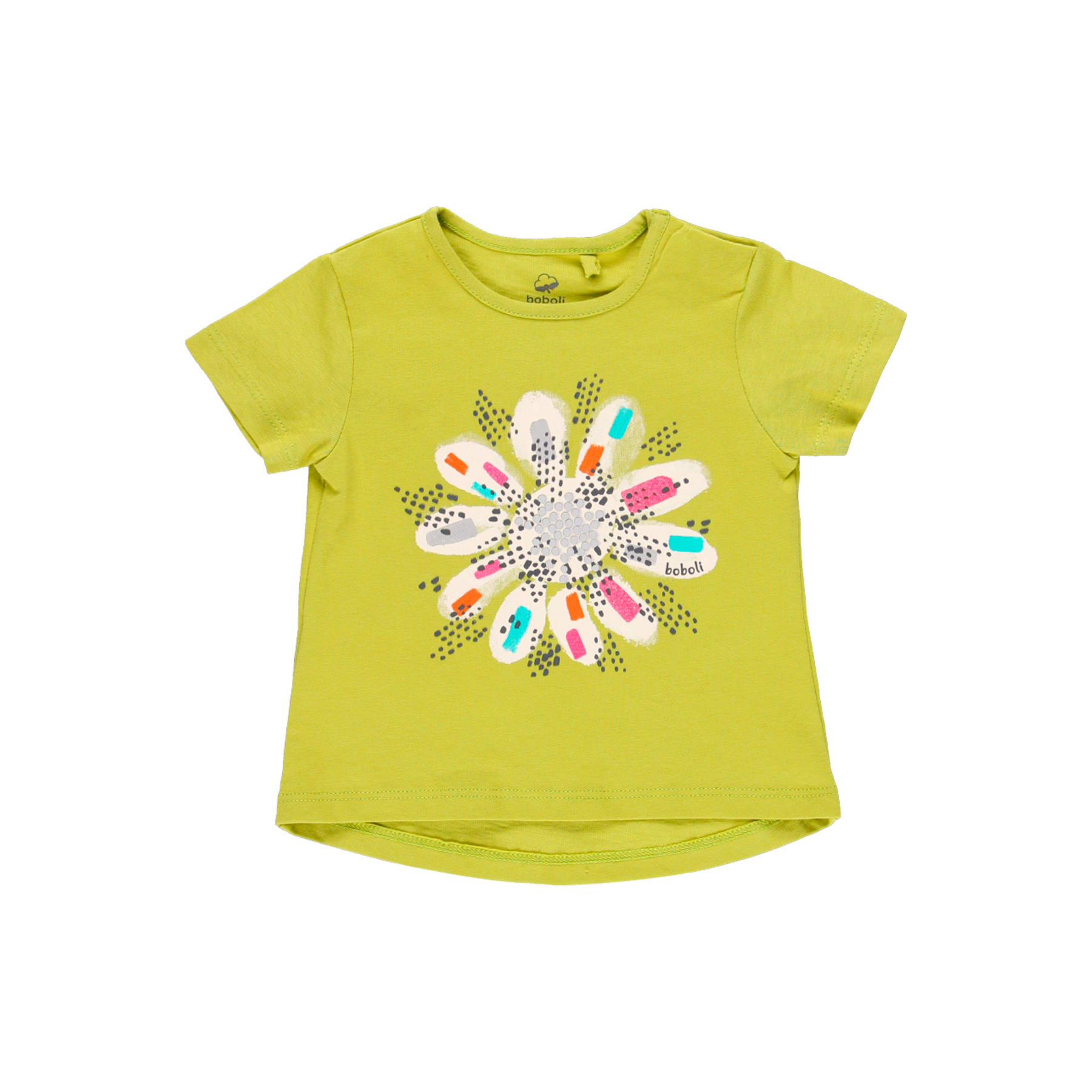 Organic sprinkles flower shirt and capris 3