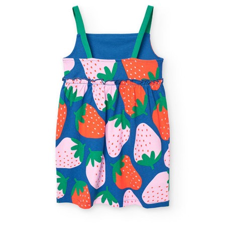 Strawberry Dress in Blue 2