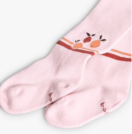Light Pink Tights With Fruit 2