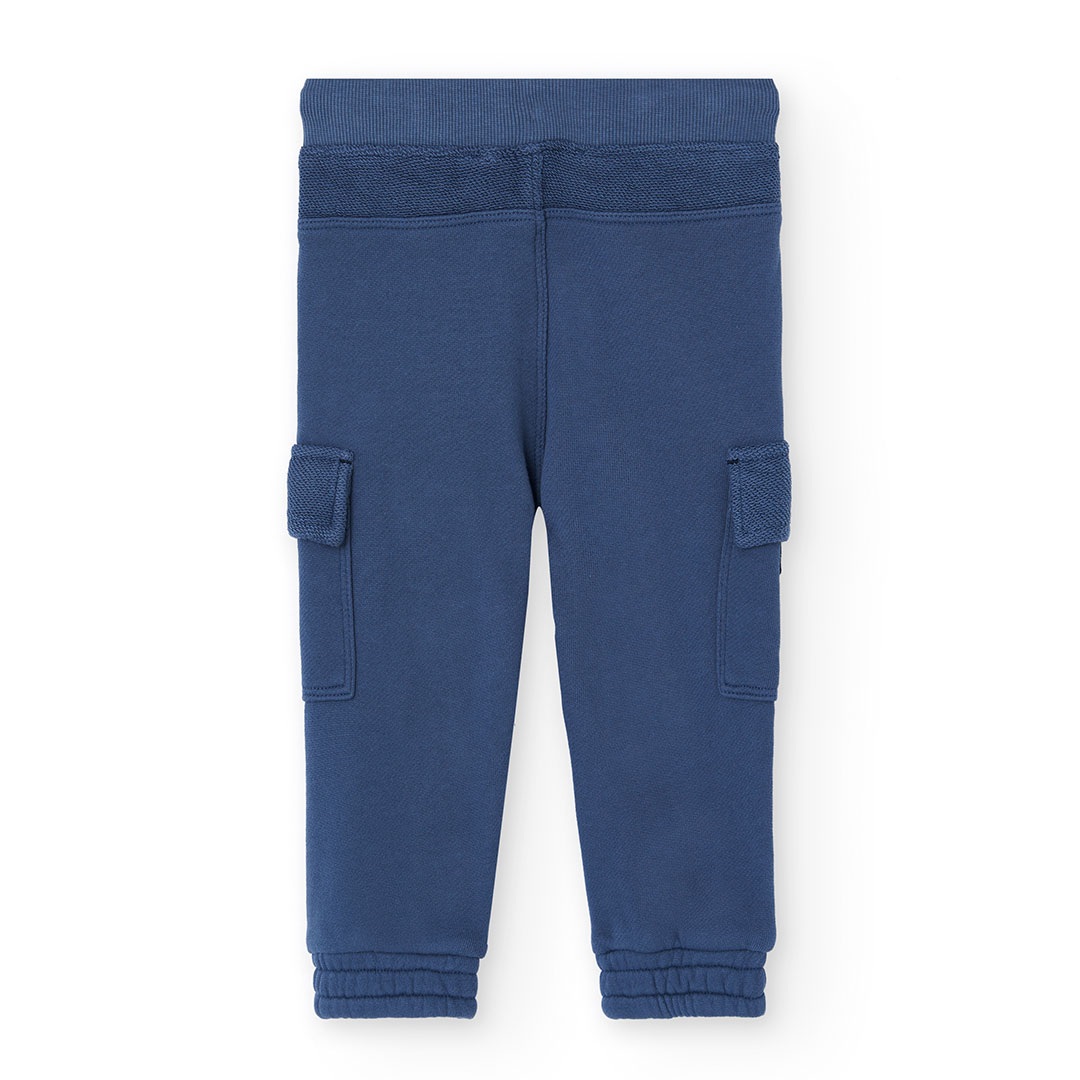 Medium Blue Trousers with Pockets 2