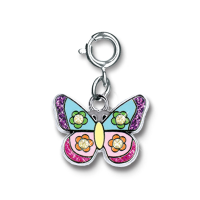 Glitter Butterfly Charm 1