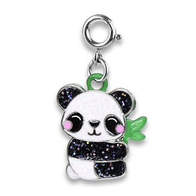 Glitter Panda Charm 1