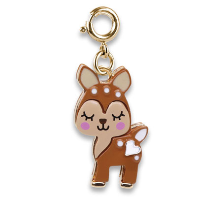 Gold Fawn Charm 1