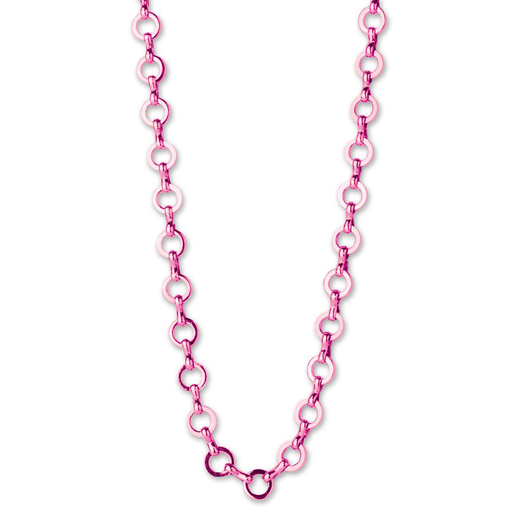 Pink Chain Necklace 1