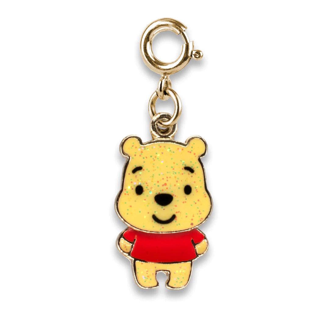 Gold Swivel Winnie the Pooh Charm 1