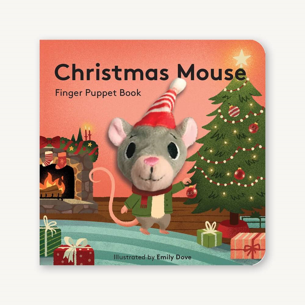 Christmas Mouse finger puppet book 1