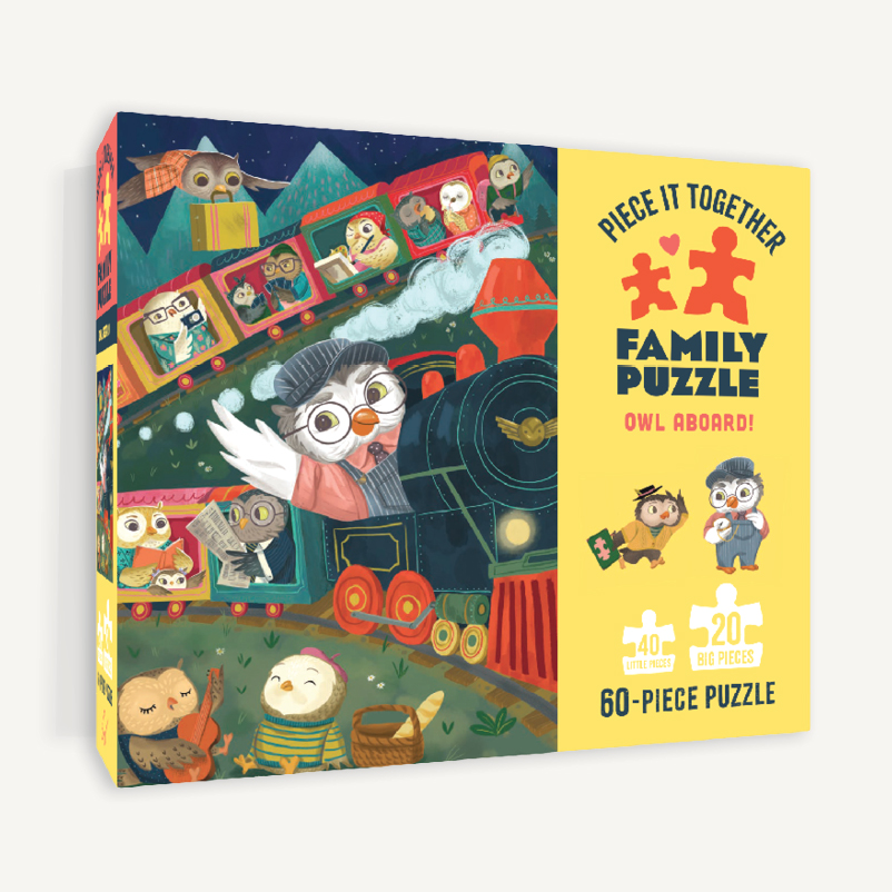 Piece It Together Family Puzzle: Owl Aboard! 1