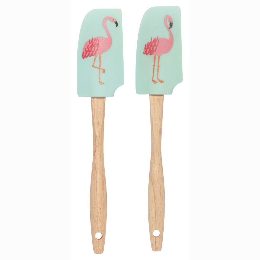 Mini Flamingo spatula  - Set of 2 1