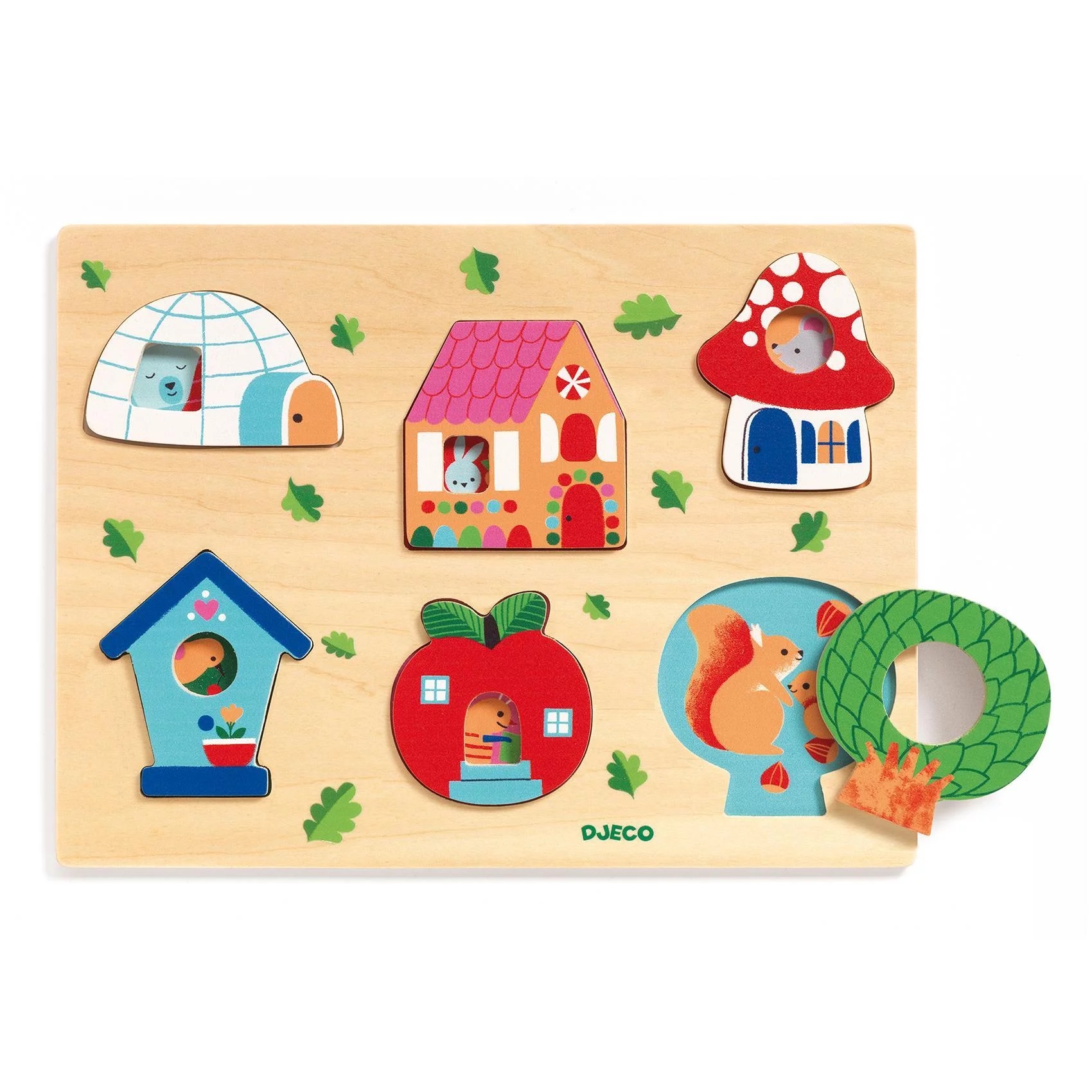 Coucou-House Wooden Puzzle 2